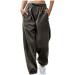 Women Causal Baggy Comfy Jogging Sport Jogger Sweatpants Cargo Trouser with Pockets Running Exercise Cycling Pants Tracksuit Bottoms XL 2643-djufh-e-grey