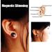 Shop DHLIIIQQ Weight Loss Earrings - Black Magnetic Acupuncture Points for Effective Acupressure | Health Benefits & Fast International Shipping - Buy Online on GoSupps.com
