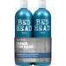Bed Head by Tigi Urban Antidotes Re-Energise Daily Shampoo and Conditioner 2 x 750 ml & 750ml Pack of 2 - Urban Antidotes Recovery Moisture Shampoo And Conditioner Set - Buy Online on GoSupps.com