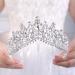 JWICOS Crystal Pearl Queen Tiara - Sparkling Headpiece for Women and Girls (Silver) - Buy Online on GoSupps.com