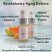 Vitamin C Face Serum - Antioxidant Age-Defying Reduces Texture & Wrinkles Dermatologist Tested USA Made Jojoba & Rosehip Hydrating Serum - Buy Online on GoSupps.com