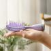 Volumizing Hair Comb Portable Hollow Out Design Gentle Hair Brush Dry Wet Use Excellent PP PET Material - Buy Online on GoSupps.com