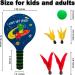 Paddle Ball Set for Beach Paddle Ball Game for Adults Kids Family Active Games Outdoor Indoor Beach Lawn Backyard Dinosaue - Buy Online on GoSupps.com