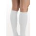 Buy Relaxsan Anti-Sembolism Thrombosis Compression Knee Socks - 25-32 mmHg (XXL White) | 2 Pairs for Men & Women - Improve Circulation & Reduce Swelling - Buy Online on GoSupps.com