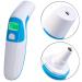 newgen medicals fever thermometer: Medical 3in1 infrared thermometer for ear forehead and air (infrared fever thermometer forehead fever thermometer digital ear thermometer)