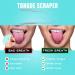 2 Pack Stainless Steel Tongue Cleaner with Cases | Bad Breath Relief & Easy to Use Scrapers - Buy Online on GoSupps.com
