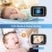 Hello Baby Monitor with Camera and Audio, LCD Display Video Baby Monitor - No WiFi, Infrared Night Vision, Temperature Screen, Lullaby, Two-Way Audio and VOX Mode (HB66) - Buy Online on GoSupps.com