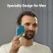 TOUCHBeauty Gesichtsb rste f r M nner Skin Scrubber mit fortschrittlichen 6 Grad oszillierenden Vibration Reinigungstechnologie TB-1487(Blau) Black - Buy Online on GoSupps.com