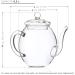 Creano Tea Flower Mix - BloomingTea Gift Set with Glass Jar (500ml) + 6 Tea Flowers in Magnetic Box in 6 Varieties | White Te - Buy Online on GoSupps.com