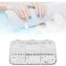 Nail Charms Durable Decorative Nail Art Rhinestones White Small 5 Boxes Beautiful for Travel for Girls (DQ-A01) - Buy Online on GoSupps.com