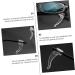 Doitool 60 Pair Slipproof Glasses Holder - Ear Handles & Earphone Slots - Slide-Resistant Sunglasses Accessories - 3.2x1.3cm 2pcs White - Buy Online on GoSupps.com