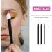 Baluue 3pcs Makeup Brush Eyeshadow Brush Eyeshadow Sponge Brush Makeup Applicator Plastic Handle Black - Buy Online on GoSupps.com