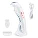 Electric razor for women bikini trimmer razor for armpits legs face bikini electric women razor for women wet & wirelessly with LED light painless dry waterproof white & blue