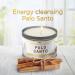 Palo Santo Purification & Chakra Healing Manifestation Candle - Natural Soy Wax - Buy Online on GoSupps.com
