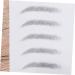 FOMIYES 4 Pcs 3d Eyebrow Stickers Eye Brow Shaping Kit 3d Brow Stickers Artificial 6d Makeup Tools 1 count (Pack of 1) Blackx2pcs - Buy Online on GoSupps.com