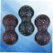 Homsfou 3-Piece Roll-On Muscle Massage Set | Erdnut-Shaped Mini Massage Balls for Back & Physiotherapy | Fitness Self-Massage Solution - Buy Online on GoSupps.com