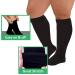 3 Pairs XXL Black Compression Socks for Wide Calf - 20-30 mmHg Knee High Stockings for Women & Men - Ideal for Nurses and Seniors - Buy Online on GoSupps.com