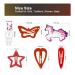 ECADY Colorful Metal Hair Clips for Girls Toddlers Kids - 2 inch (100pcs) - Buy Online on GoSupps.com