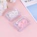 Milisten Travel Contact Lens Kit Case - 2 Pack with Tweezers & Solution Bottle for Women & Girls - White & Pink - Perfect for International Shipping - Buy Online on GoSupps.com