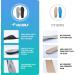 Valsole Orthopedic Insoles for Men & Women | Soft Functional Shoe Inserts for Flat Feet & Plantar Fasciitis | EU Size 41-42 (27cm) - Relief from Foot Pain - Buy Online on GoSupps.com