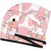 Cute Cow Pink Microfiber Hair Towel | Soft Super Absorbent Hair Wrap for Women | Quick Dry Coral Velvet Cap for Long Curly & Thick Hair - Buy Online on GoSupps.com