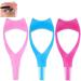 3pcs/Set Mascara Shield Guard 3 in 1 Eyelash Tools Mascara Shield Applicator Guard Upper Lower Helper Tool Eyelashes Clean Brush