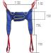 Transfer Nursing Sling 180 Kg Load Capacity Lift Toileting Sling - Full Body Disabled Lifting Harness for Elderly Lifter with Divided Leg Sling Medium - Buy Online on GoSupps.com