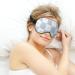 Cute Seals Checked Pattern Sleep Mask - Adjustable Blindfold for Sleeping, Travel, and Napping - Men and Women - Buy Online on GoSupps.com