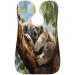 Buy Animal Sloth Beard Bib Apron - Best Beard Hair Catcher for Men | Perfect Gifts for Dad Husband - Father's Day Anniversary Christmas - Buy Online on GoSupps.com