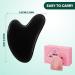 Heart Shape Black Gua Sha Stones for Facial Massage - Jade Guasha Board Tool for Skin Care Beauty & Muscle Relaxation - Buy Online on GoSupps.com