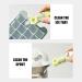 Gohemsun Multifunctional Cleaning Brush Cup Lid Cleaning Brush Set | Tiny Bottle Cup Lid Brush Cleaning Brush | Multifunctional Grout Cleaning Brush for Grout Home Nursing Bottle Sunset Red - Buy Online on GoSupps.com