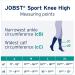Shop Jobst Sport Running Stockings - Compression for Men & Women | Enhance Blood Circulation | Soft Lightweight & Breathable in Cool Black - Buy Online on GoSupps.com
