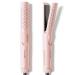 Wavytalk 1 Inch Curling Iron Airflow Styler with 360 Cooling Air to Lock in Curls Quicker Hair Straightener and Curler 2 in 1 for All Hair Types Pink