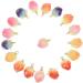COHEALI 54 Pcs Acrylic Handmade Material Flower Dangle Earrings Mini Strawberry Pendant Novelty Ornaments 3d - Buy Online on GoSupps.com