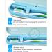 UV-C Portable Intelligent Ultraviolet Toothbrush Disinfection Box USB Charging Type-C Interface Support Toothbrush and Razor Safe and Fast Disinfection Universal Toothbrush (B) - Buy Online on GoSupps.com