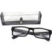Global Vision Wood Premium Reader Glasses | Polycarbonate Black Frame | +1.5 Magnification | Stylish Acrylic Lenses for Men & Women - Buy Online on GoSupps.com