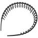 YIZAN (R) Plastic Teeth Comb Hairband Hair Hoop Headband Black for Woman