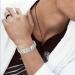 Vicmag Titanium Steel Magnetic Bracelet for Men - Double Row Ultra Strength Magnets with Adjustment Tool & Gift Box (Silver) - Perfect International Shipping - Buy Online on GoSupps.com