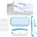 Light Therapy Glasses Wearable UV-Free Blue White LED Light Therapy Happy Lamp Goggles Natural Relief for Good Sleep Boost Energy and Jet Lag - Buy Online on GoSupps.com