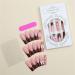 CRAZYNEKOS Soild Pearl Fake Nail Long Square Press on Nails Chocolate Brown French Tips Nail Art Decoration for Women and Girls Manicure 24pc - Buy Online on GoSupps.com