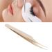 Professional Stainless Steel Eyelash Extension Tweezers - Curved for Voluminous Applications - Buy Online on GoSupps.com