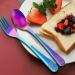 6-Part Children's Cutlery Set - Engraved Stainless Steel Forks & Spoons - Perfect Baptism Gifts | Baby & Childhood Essentials - Buy Online on GoSupps.com