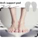 Arch Support Gel Inserts | Transparent Metatarsal Foot Pads for High Heels & Comfort - Buy Online on GoSupps.com
