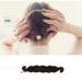Frcolor 2pcs Foam Sponge Hair Curling Clip - Black Donut Bun Former & Ring Twist Tool for Perfect Hairstyling - Buy Online on GoSupps.com
