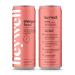 heywell sparkling adaptogenic water energy + focus caffeinated strawberry lemon - 12pk 12oz cans
