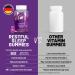 Fast Acting Melatonin Gummies - 5 mg Melatonin - 100% Natural Flavor - with Lactium L-Theanine & Lemon Balm - with AI Sleep Assistant - Natural Sleep Support - Vegan - 60 Pieces 30 Days Supply - Buy Online on GoSupps.com