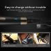 Professional Rechargeable Ear and Nose Hair Trimmer - Painless Waterproof Facial & Eyebrow Clipper for Unisex Use - Buy Online on GoSupps.com