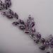 Chargances Bride Wedding Rhinestone Hair Vine Bridal Purple Hair Piece Crystal Headband Hair Accessories for Women and Girls (Purple) - Buy Online on GoSupps.com