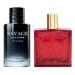 Savage Pour Home & Lion Versatile Red Flame Cologne for Men Eau De Toilette (Inspired by Sauvage & Versase Red Flame) 3.4oz Fl Oz/100ml each