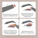 Eye Shadow Stick Glitter Eye Pencil Shimmer Cream Eye Shadow Pencil Eye Crayon Shadow Matte Eyeshadow Stick Eye Brightener Stick Highlighter Makeup Matte Shimmer Eye Brightener Stick 07#bronze - Buy Online on GoSupps.com